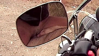 Perfect Blonde French Doll Fucked on the Bike