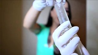 mistress youko - sexy nurse checks your anal and prostate