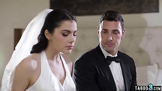 Boobed Bride Shagged In The Bum Hard With The Butt, Valentina Nappi And Ryan Driller
