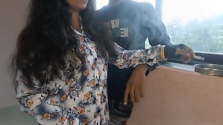 Indian Office Secretary Has Doggy Style Fuck with Boss