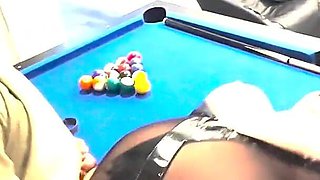 Nikki James and Mike Tremor's Wild Pool Table Fuck Fest