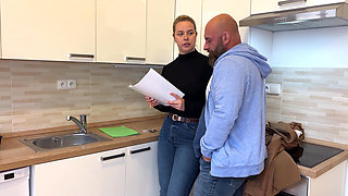 Busty Real Estate Agent Fucked Hard by Big Dick Client