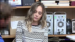 Blond teenie get to fuck! prison