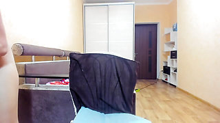Hot Brunette's Myla_angel Dual Masturbation with Dildo and Lovense Till Hot, Wet, Sweet Orgasms!
