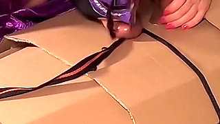 The Witch - She Needs Cum Again and Locks Him in a Cardboard Box to Milk Femdom
