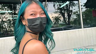 Asian Cum Lover Gets Face Full Of Hot Spunk At Tuktuk Patrol