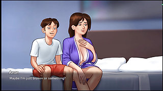 Stepmom Debbie big bobs summertime saga game