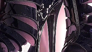 Nylon Feet High Heels