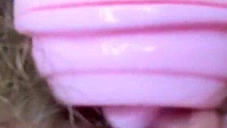 Testing clit licker pussy licking toy