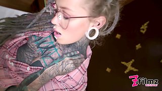 Nerdy Tattoo Teen In Glasses Pov Rough Anal Fuck - ZFilmzOriginals