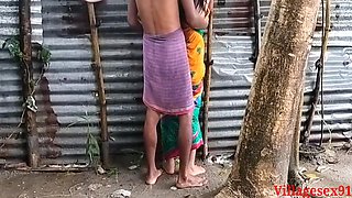 Desi Indian Chudai With Village Outdoor