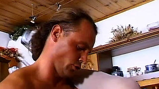 German Amateur Teen Threesome FMM with a Brunette Babe