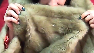 Milfycalla Compilation - Fetish Sex, Blow-jobs and Rough Sex While Wearing Sexy Fur Coats 1