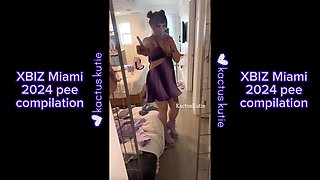 Xbiz Miami 2024 Pee Compilation