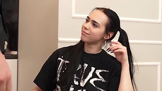 Why do boring homework when you can do a slutty stepsister