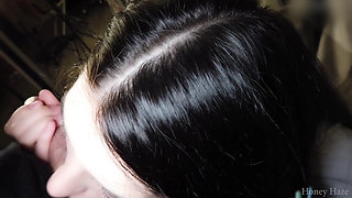 Sweet Teen Anal Streching. Honey Haze