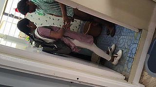Indian Stepbro Caught Masturbating and Stepsister Fucked