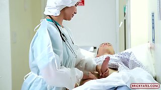 Aleksa Casual Erection Treatment From A Nurse