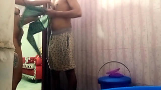 Indian Sister in Law Fucked by Her Brother in Law at Bathroom