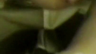 The Busty Old Lady First Gives a Footjob and Then a Nice Blowjob