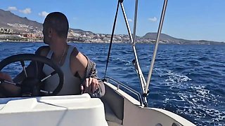 Open Sea Sex, Real Amateur. Full Video On My Red Page. 7 Min With Luca Ferrero