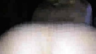 Black guy buttfucking my wife in her purple panties cc