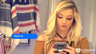 Forbidden Hookups : Riley Fucks her step-brother!
