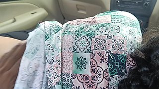 Office Manager Enjoying Hot Romance with Married Colleague Inside Car Part 3
