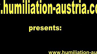 Non homemade porn with fantastic hussy from Humiliation Austria