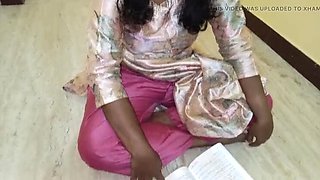 Indian School Girl Pushpa Valli Hot Romance With Tuition Master Outdoor Fucking
