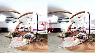 Behind The Scenes - Big Tit Bbw Voyeur - Sexlikereal