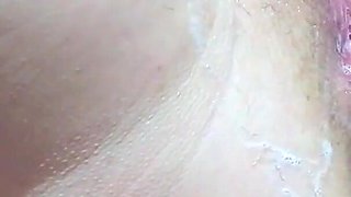 Pussy Shaving. POV