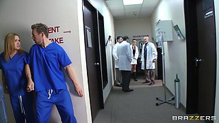 Nurse Gets Fucked In Front Of Everyone