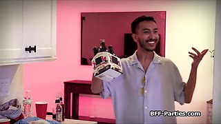 DILFs knob shared by hot Asian teenager beauties