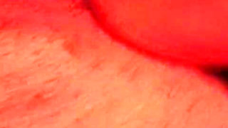 Fucking curvy blond stepmom with oil on ass, cum inside , creampie, watch it leak out of pussy