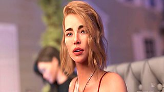 3D hentai cartoon fantasy with Misskitty2k in a Victorian setting