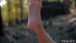 Bella Model In Forest Beauty