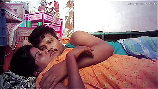 Indian village house wife romantic hot kiss Housband