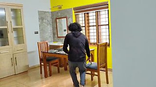 Mallu Room Mate Fuck - Hot Malayalam Student Couple Hardcore Sex in Kitchen