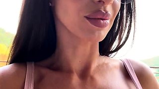Big boobs milf masturbates with her dildo