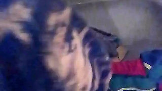 She smokes in the bathroom and is then allowed to blow