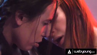 Conflicted Teen 18+ Kristen Scott Discovers Her Sexuality With Bestie Kendra Spade