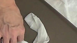 I Pee Doggy Style in White Socks