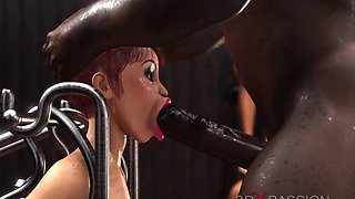 Sexy women get fucked hard by big cocks