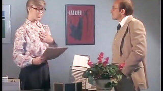Sexy secretary is getting fucked by her boss