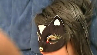 Amateur Couple in Mask Have Sex and Gets Filmed in an Amazing 69 Position