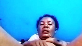 Mama Play Her Pussy on Video Call Ep5