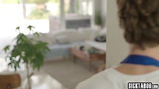 House cleaner Alison Rey fucks homeowner