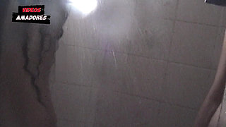 Two Lesbians Taking a Shower