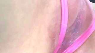 Pulled amateurs close up car sex